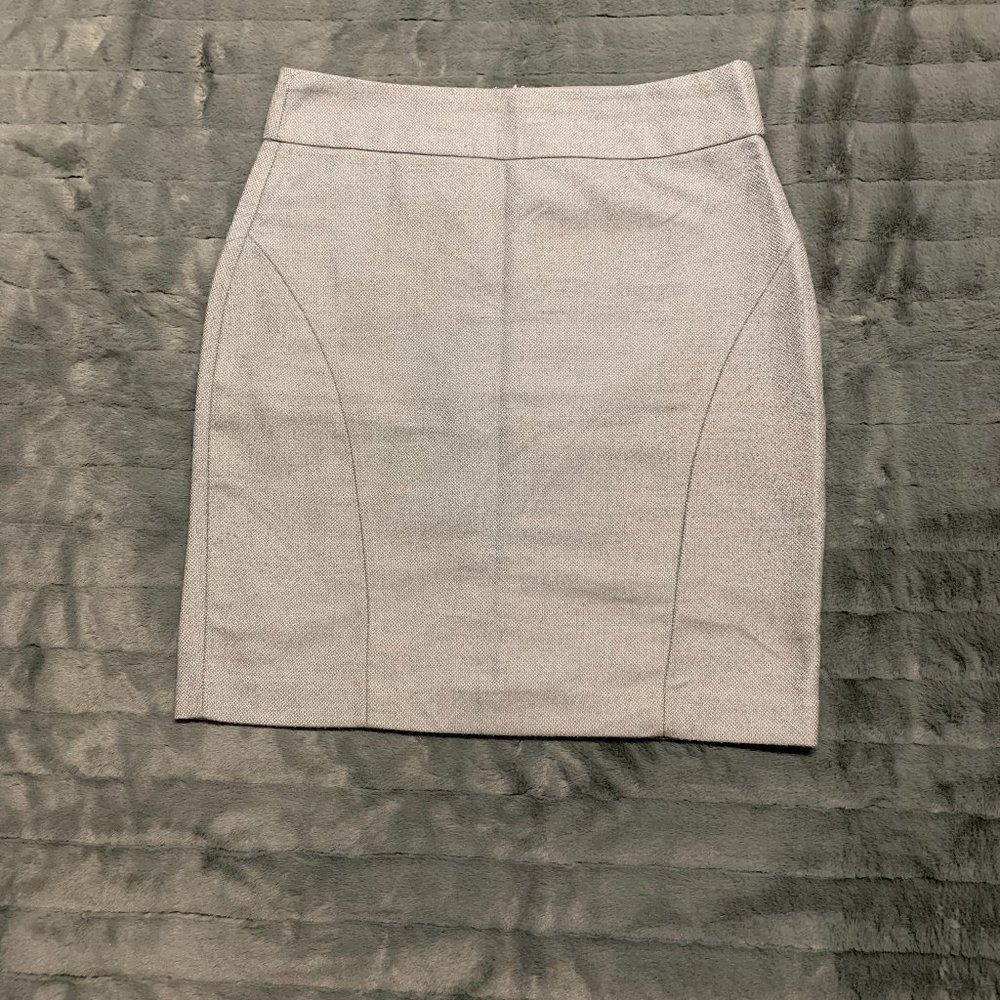 Banana Republic Grey Pencil Skirt